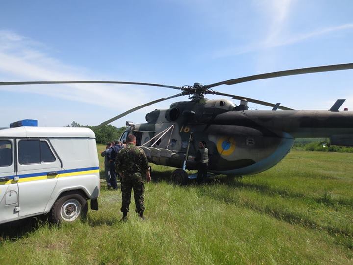 Зображення до:  Под Славянском сбит военный вертолёт. Больше десяти погибших