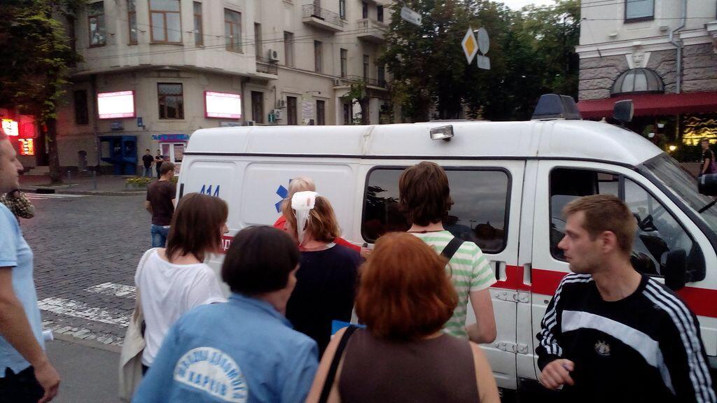 Зображення до:  День митингов в Харькове. Две акции и потасовка с милицией