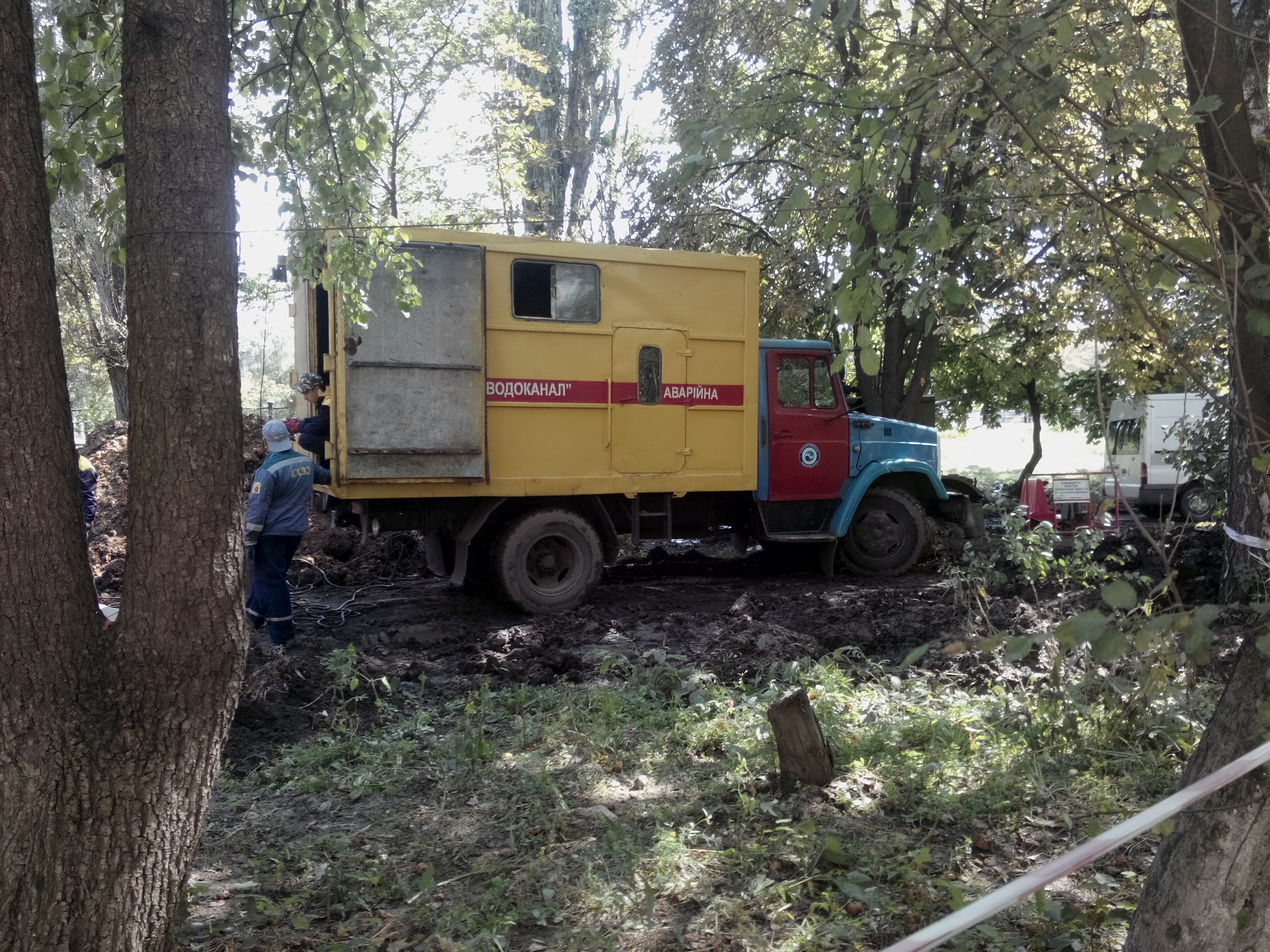 Зображення до:  Водоснабжение на Салтовке до сих пор не восстановлено