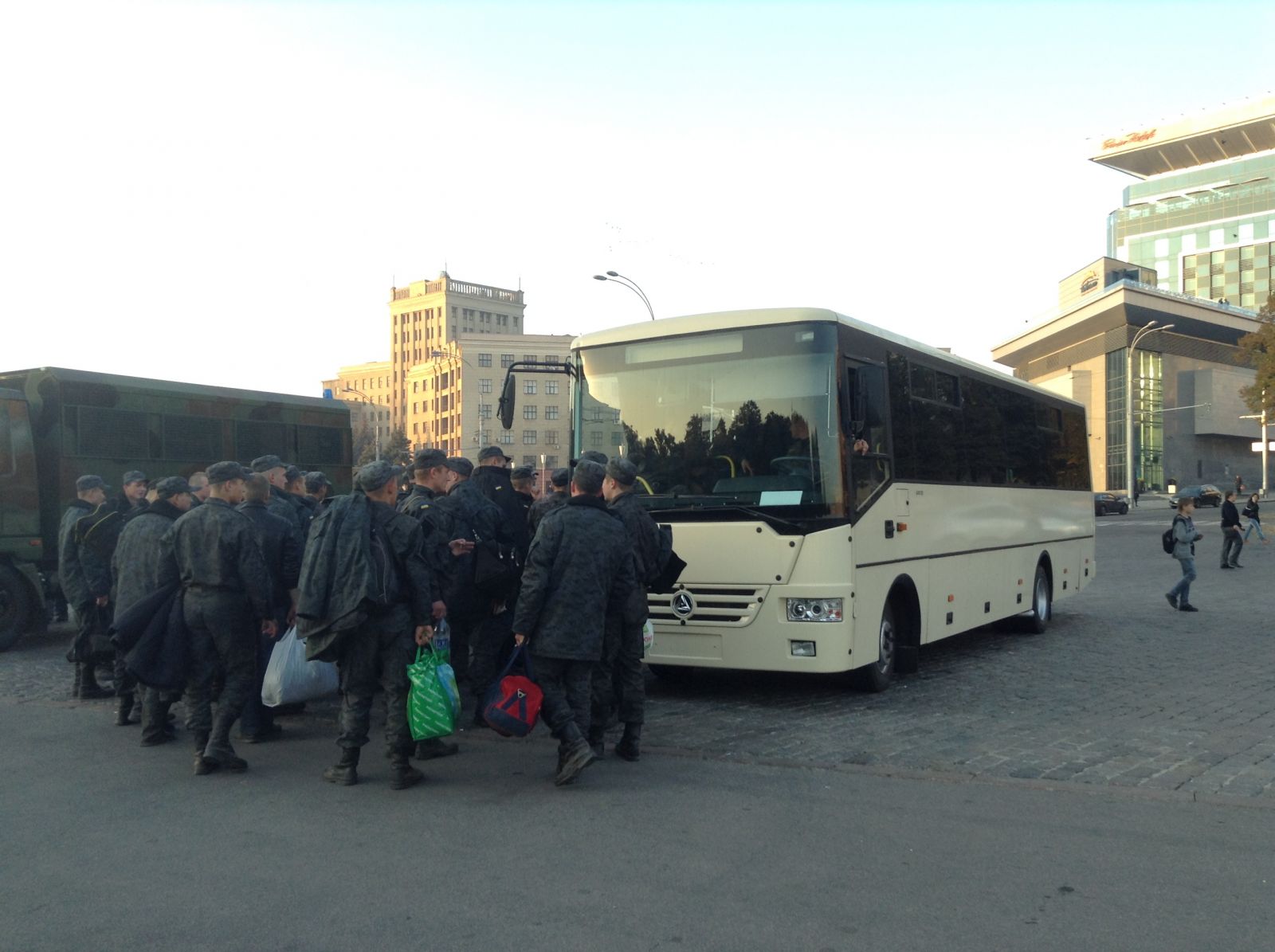 Зображення до:  Солдатский протест: троих срочников отправили в дисбат