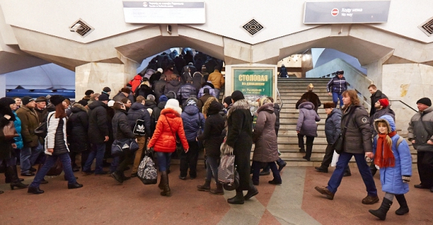 Зображення до:  На время ремонта в подземке частично закроют переход