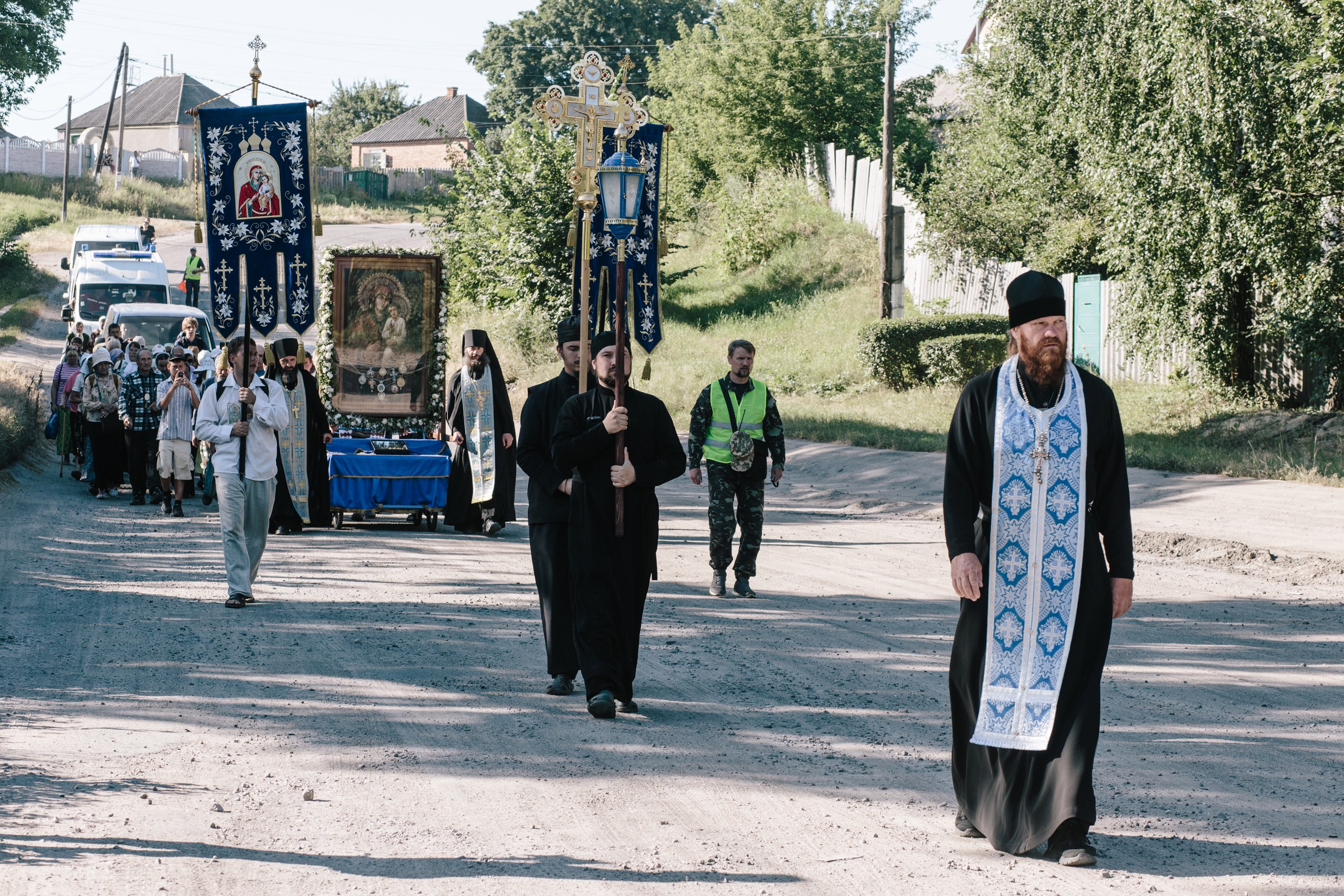 Зображення до:  Крестный ход по Харькову: как меняется движение транспорта