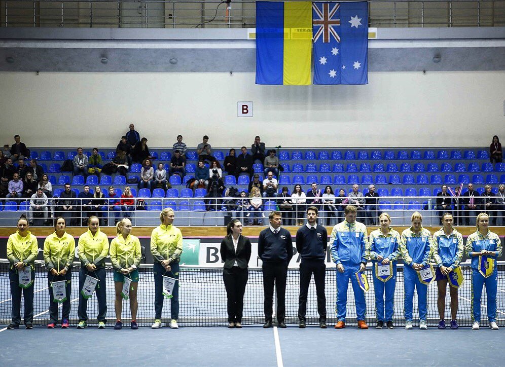 Зображення до:  Свитолина принесла Украине досрочную победу над Австралией в Кубке Федерации