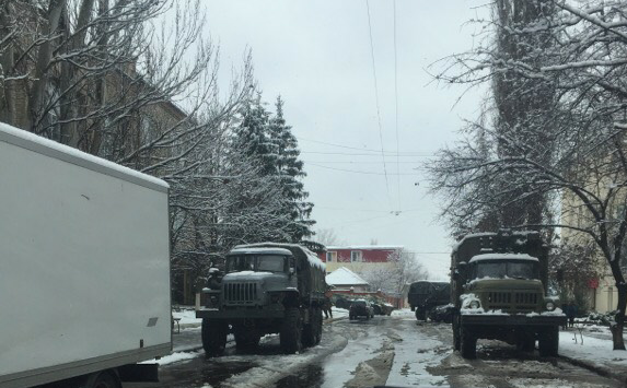 Зображення до:  ОБСЕ продолжает фиксировать вооружённых людей в центре Луганска