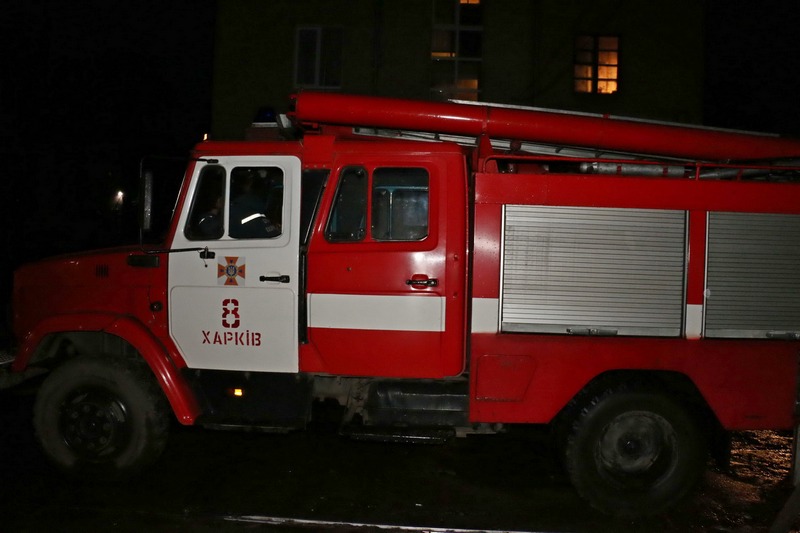 Зображення до:  В Харькове при пожаре погибли двое людей