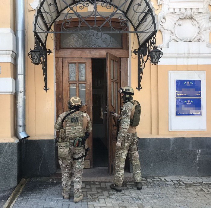 Зображення до:  При обыске у Цибульник изъяли документы