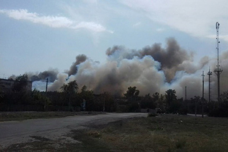 Зображення до:  Лесной пожар в Красноградском районе: данные ХОГА и спасателей