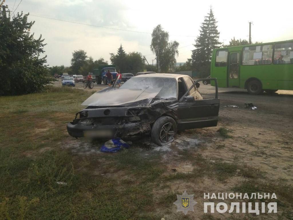 Зображення до:  Суд взял под стражу водителя, врезавшегося в остановку под Харьковом