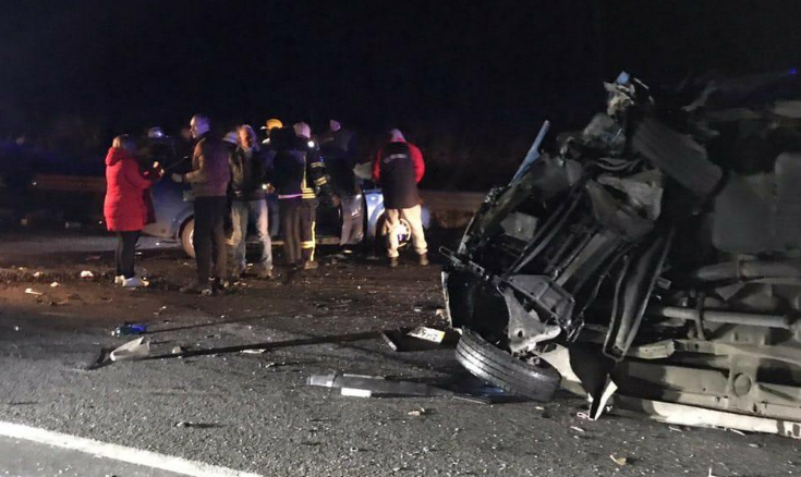 Зображення до:  Один человек погиб, трое пострадали в ДТП на окружной дороге