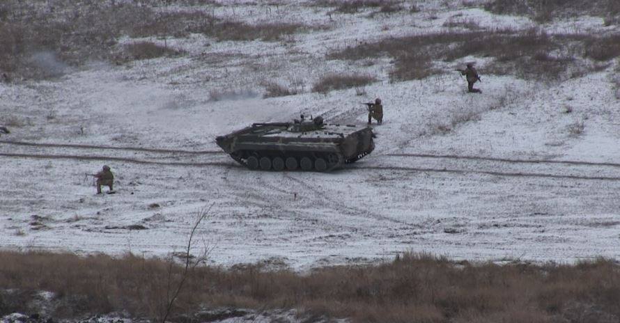 Зображення до:  За добу на Донбасі поранено одного українського військового