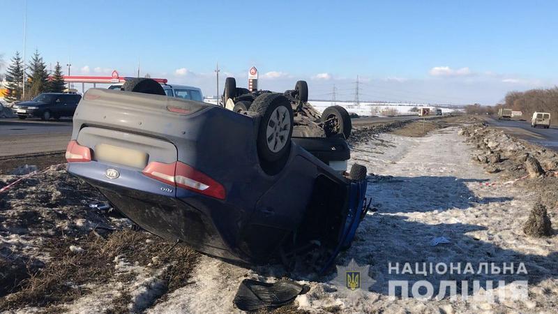 Зображення до:  Внаслідок ДТП під Харковом загинула жінка