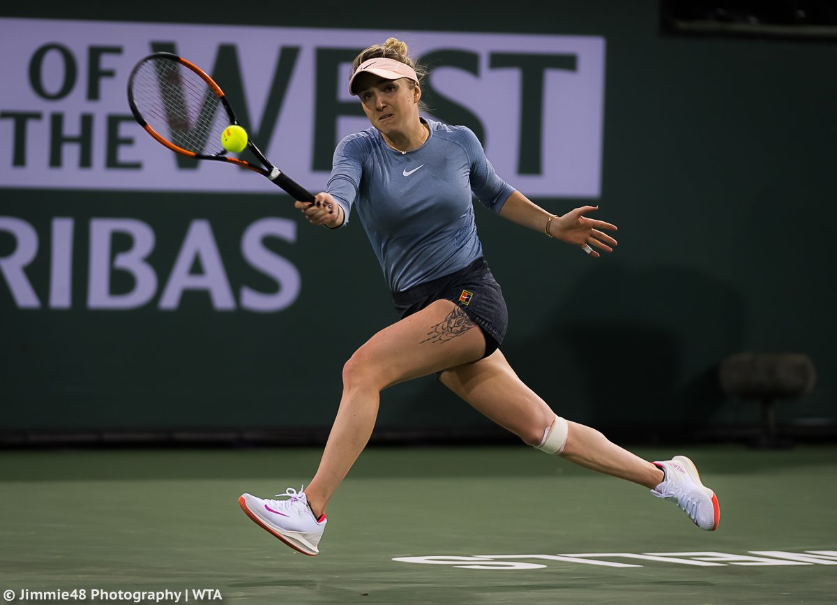 Зображення до:  Світоліна вперше вийшла до півфіналу турніру WTA Indian Wells