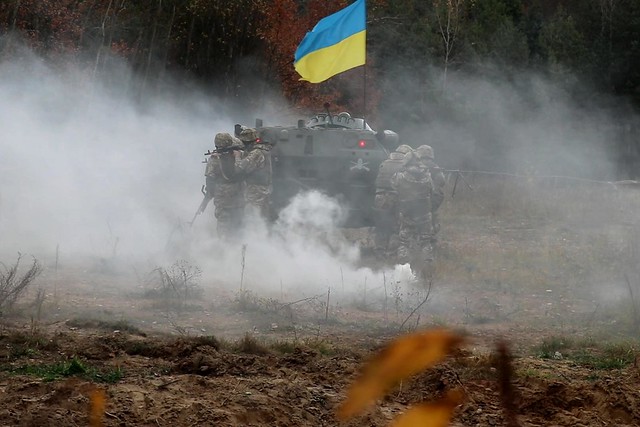 Зображення до:  Один військовий загинув, один поранений на Донбасі протягом дня