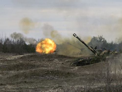 Зображення до:  На Донбасі під час обстрілів поранено двох військових