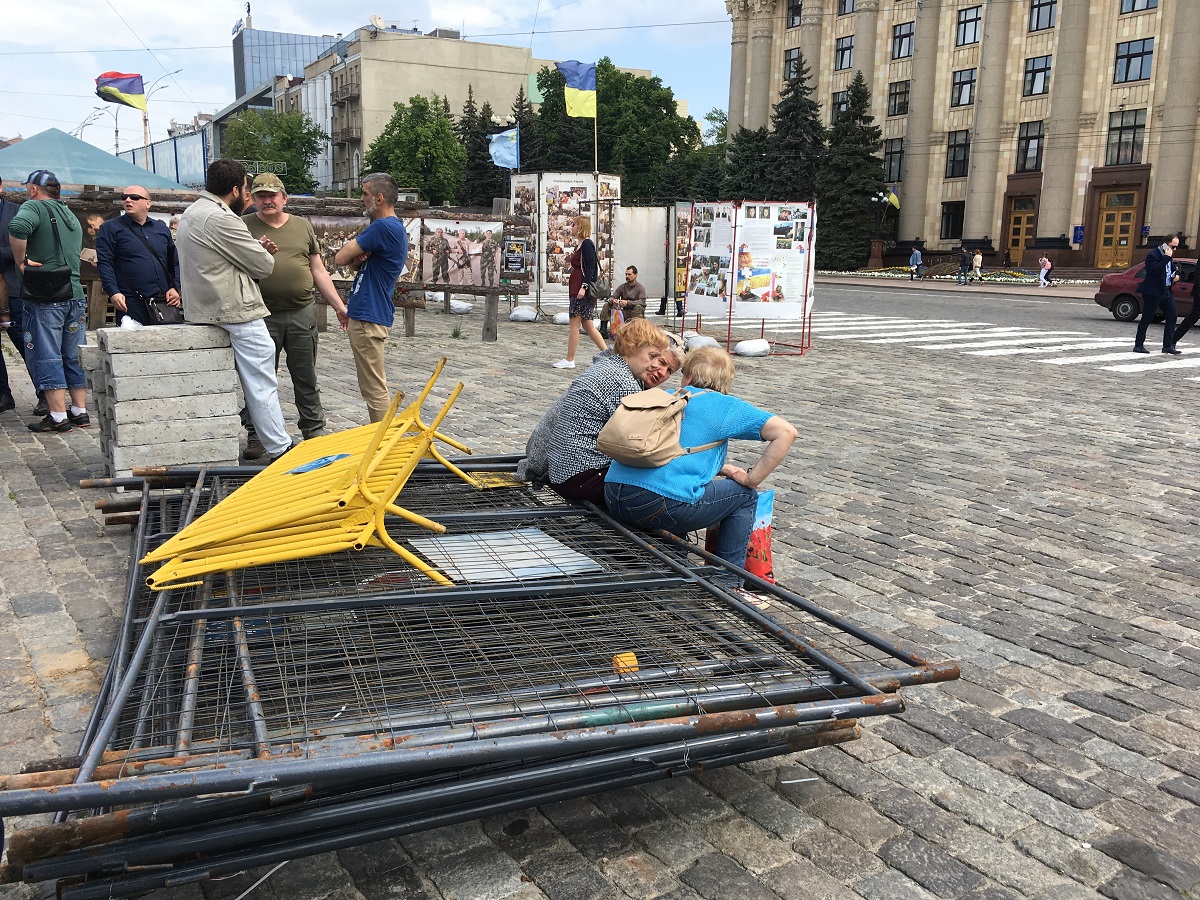 Зображення до:  Харківська міськрада відповіла на петицію щодо намету волонтерів