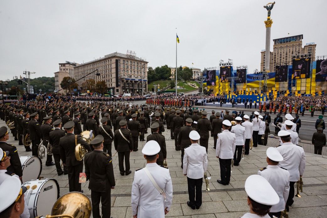 Зображення до:  Хода замість параду. Офіс президента визначився зі святкуванням Дня незалежності