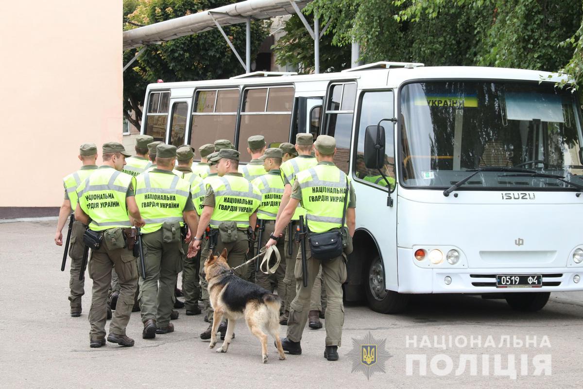 Зображення до:  Патрулі Нацгвардії розпочали чергування на Харківщині