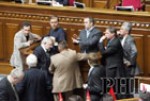 Article Фракция СДПУ(о) заблокировала трибуну парламента