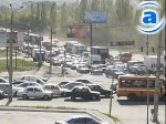 Article В центре города сегодня образовалась большая пробка