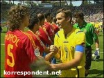 Article ЧМ-2006: сборная Украины проиграла сборной Испании 4:0
