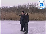 Зображення до:  Харьковский милиционер спас рыбака, который провалился под лед