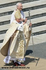 Article Папе Римскому Бенедикту XVI сегодня исполнилось 80 лет (фото)