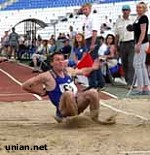 Article На соревнованиях по легкой атлетике в Риге дальше всех прыгнул харьковчанин