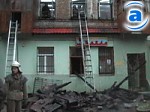 Зображення до:  Сегодня горел второй этаж нежилого дома по улице Сумской