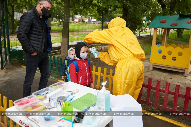 Зображення до:  Відновлення занять: до дитсадків у Харкові прийшло 30% дітей