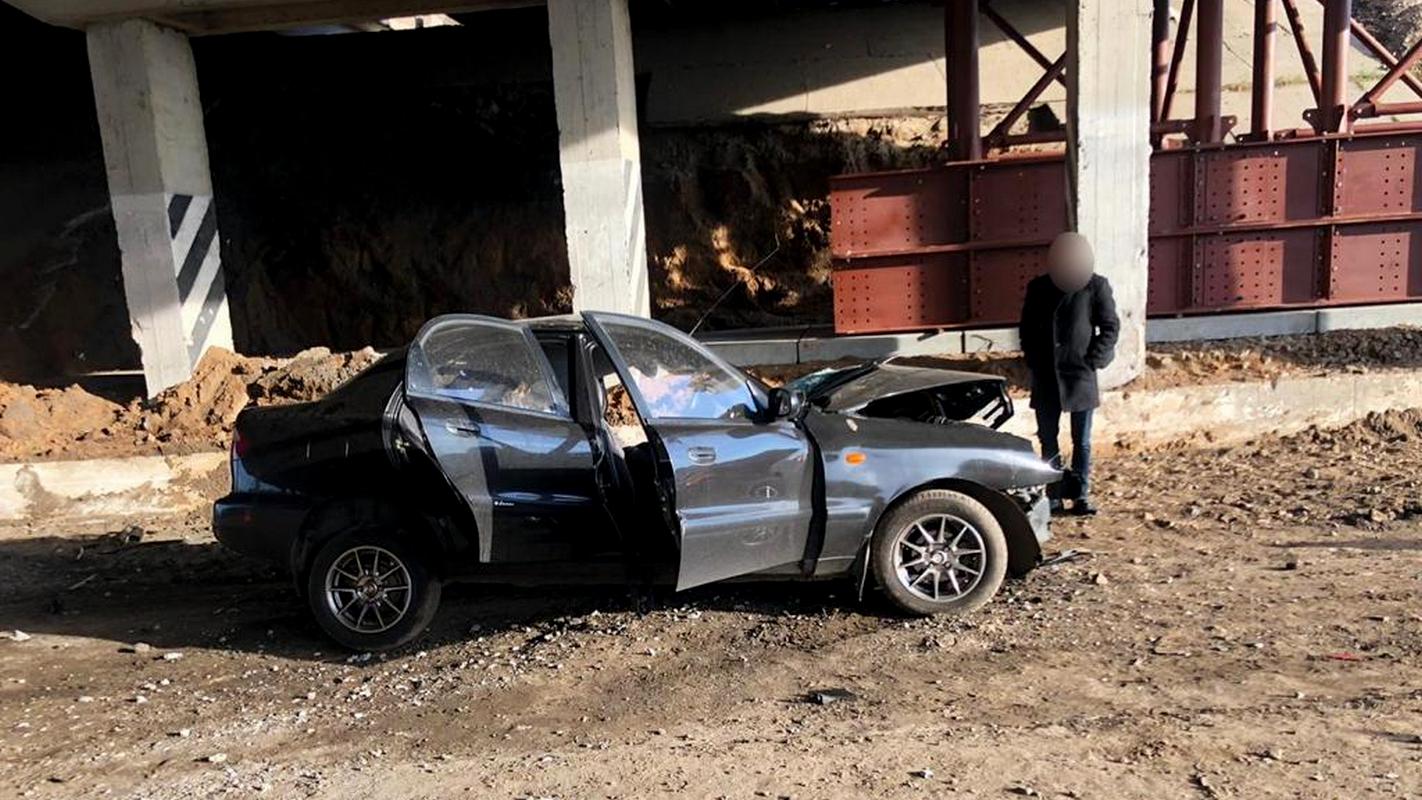 Зображення до:  У ДТП на окружній у Харкові загинув працівник ДСНС із донькою