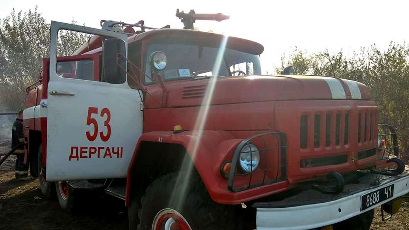 Зображення до посту: Пожежа у садовому кооперативі під Харковом: загинув чоловік