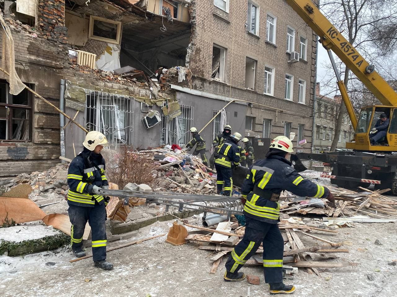 Зображення до:  Вибух у Запоріжжі: загинула жінка, ще двоє в лікарні