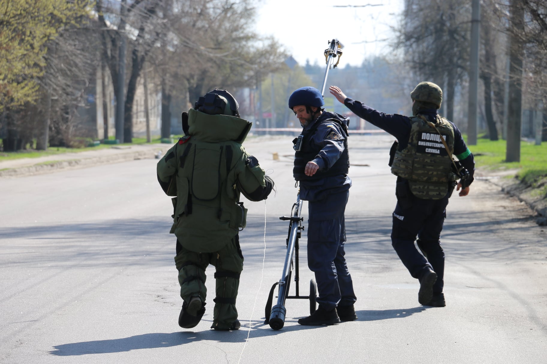 Зображення до:  У Харкові сапери знаходять міни на горищах і дитячих майданчиках