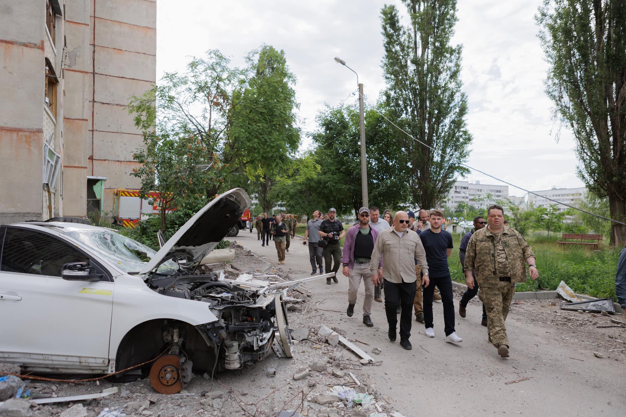 Зображення до:  До Харкова приїхав прокурор МКС Карім Хан