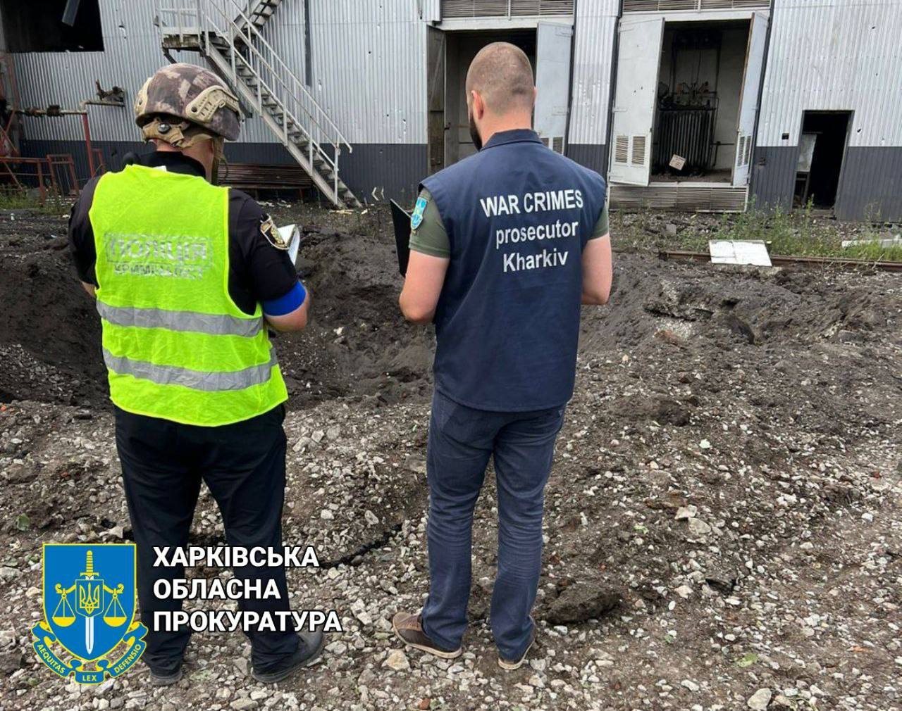 Зображення до:  У Харкові від нічного ракетного удару пошкоджено підприємство