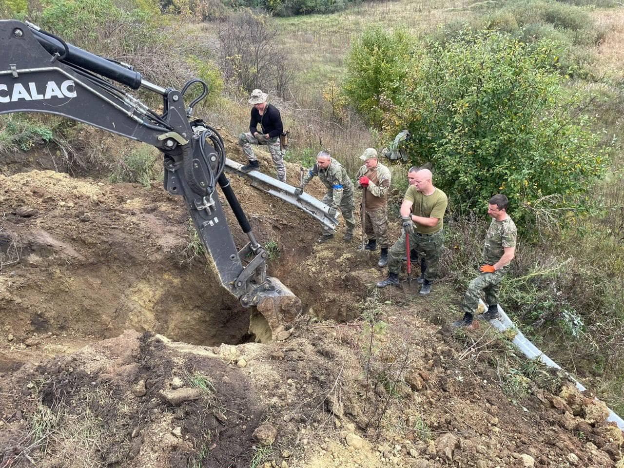 Зображення до:  Сапери розмінували дамбу у Великих Проходах