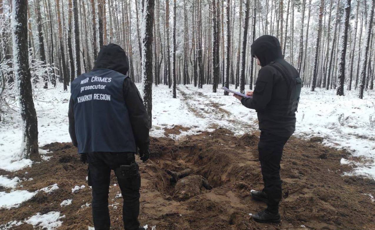 Зображення до:  На Куп’янщині ексгумували тіла чоловіків, вбитих окупантами — прокуратура