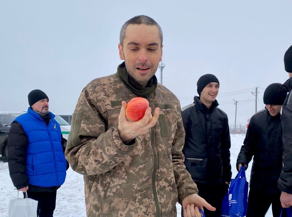 Зображення до:  З російського полону звільнені 116 захисників України