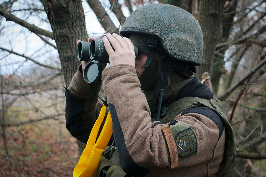 Зображення до:  Харківські нацгвардійці збили під Бахмутом російський штурмовий літак