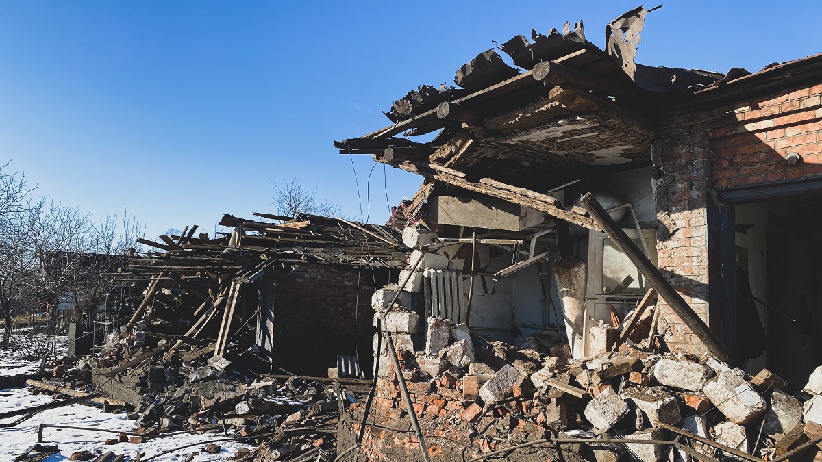 Зображення до:  Російський снаряд 14 березня вбив жінку у Вовчанську на Харківщині