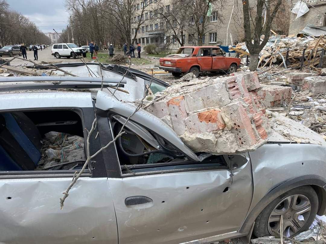 Зображення до:  Слов’янськ потрапив під російський ракетний удар