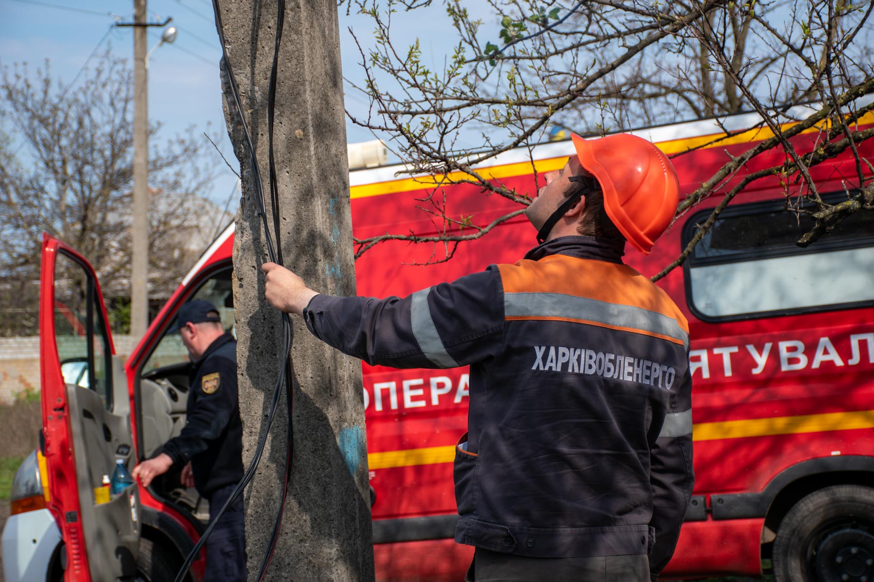 Зображення до:  У Граковому, де понад рік не було світла, відновили електроенергію