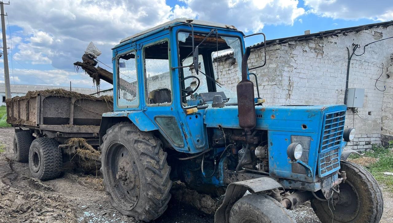 Зображення до:  Від російського обстрілу села Чернещина на кордоні Харківщини і Луганщини загинув працівник ферми