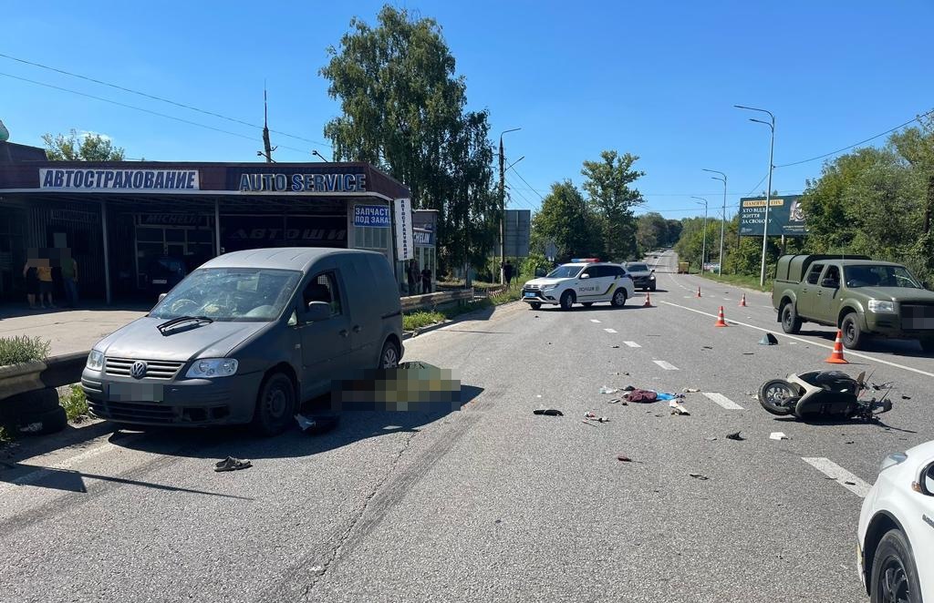 Зображення до:  У Чугуєві в ДТП загинули чоловік і дитина