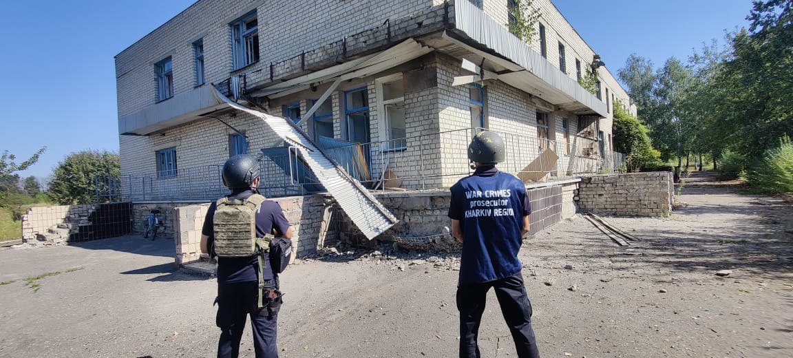 Зображення до:  Купʼянськ під російськими обстрілами: одна людина поранена