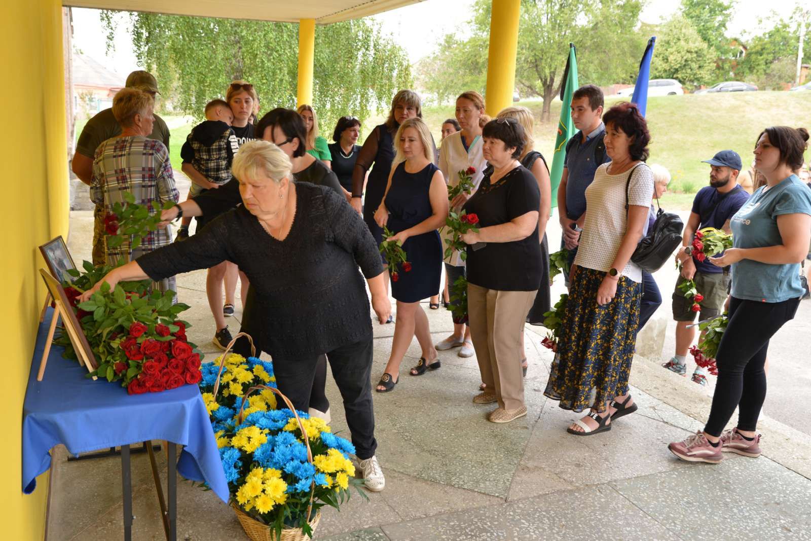 Зображення до:  У двох районах Харкова відкрили меморіальні дошки загиблим воїнам