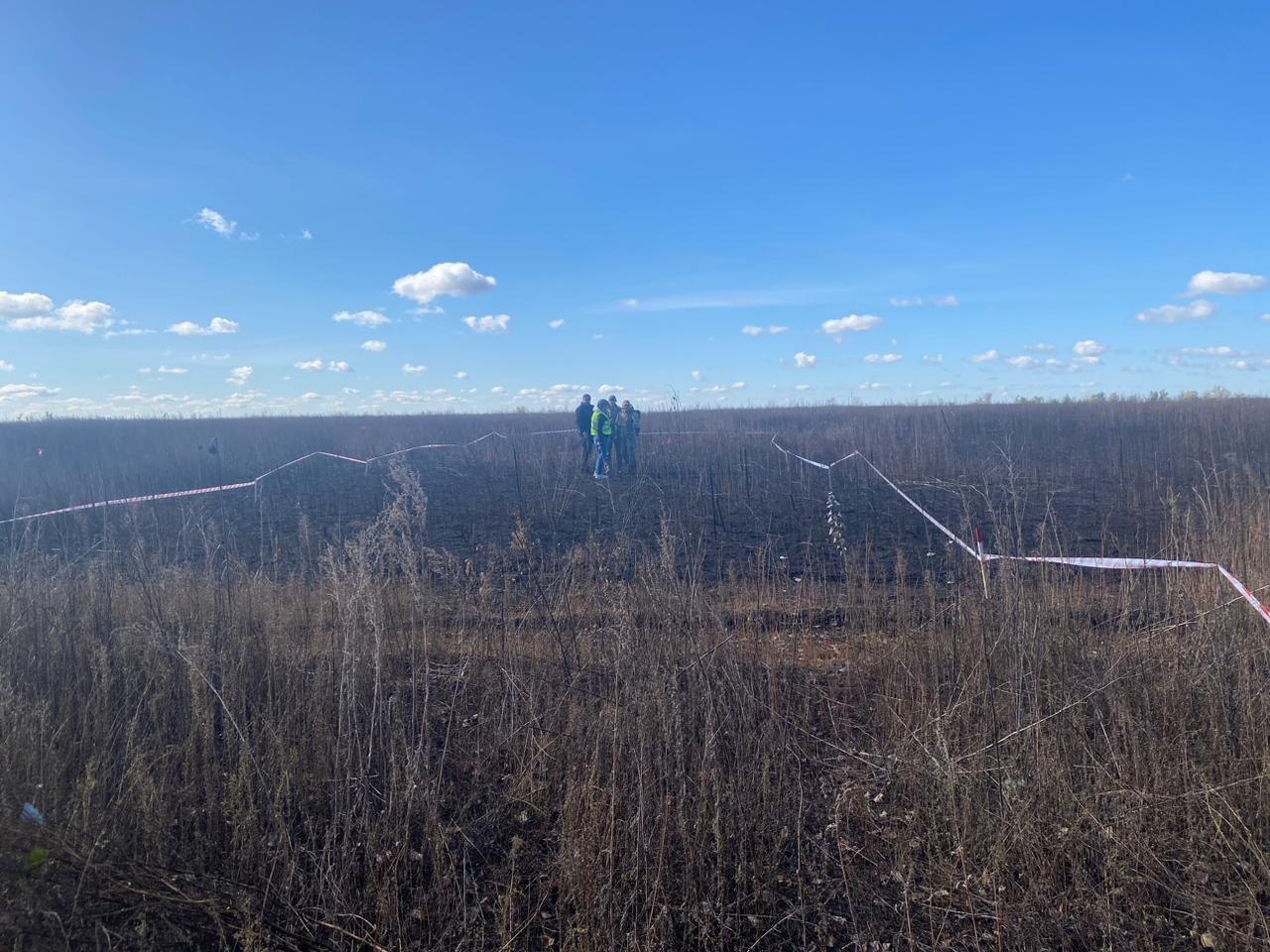 Зображення до:  Вибух у полі на Харківщині: двоє загиблих