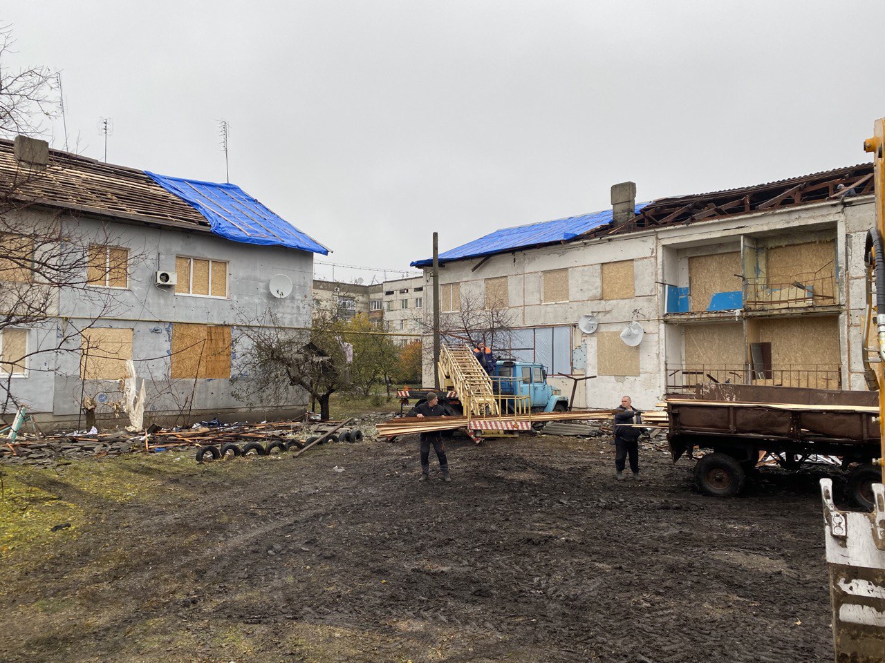 Зображення до:  Жителів Борівської громади попереджають про загрозу обстрілів