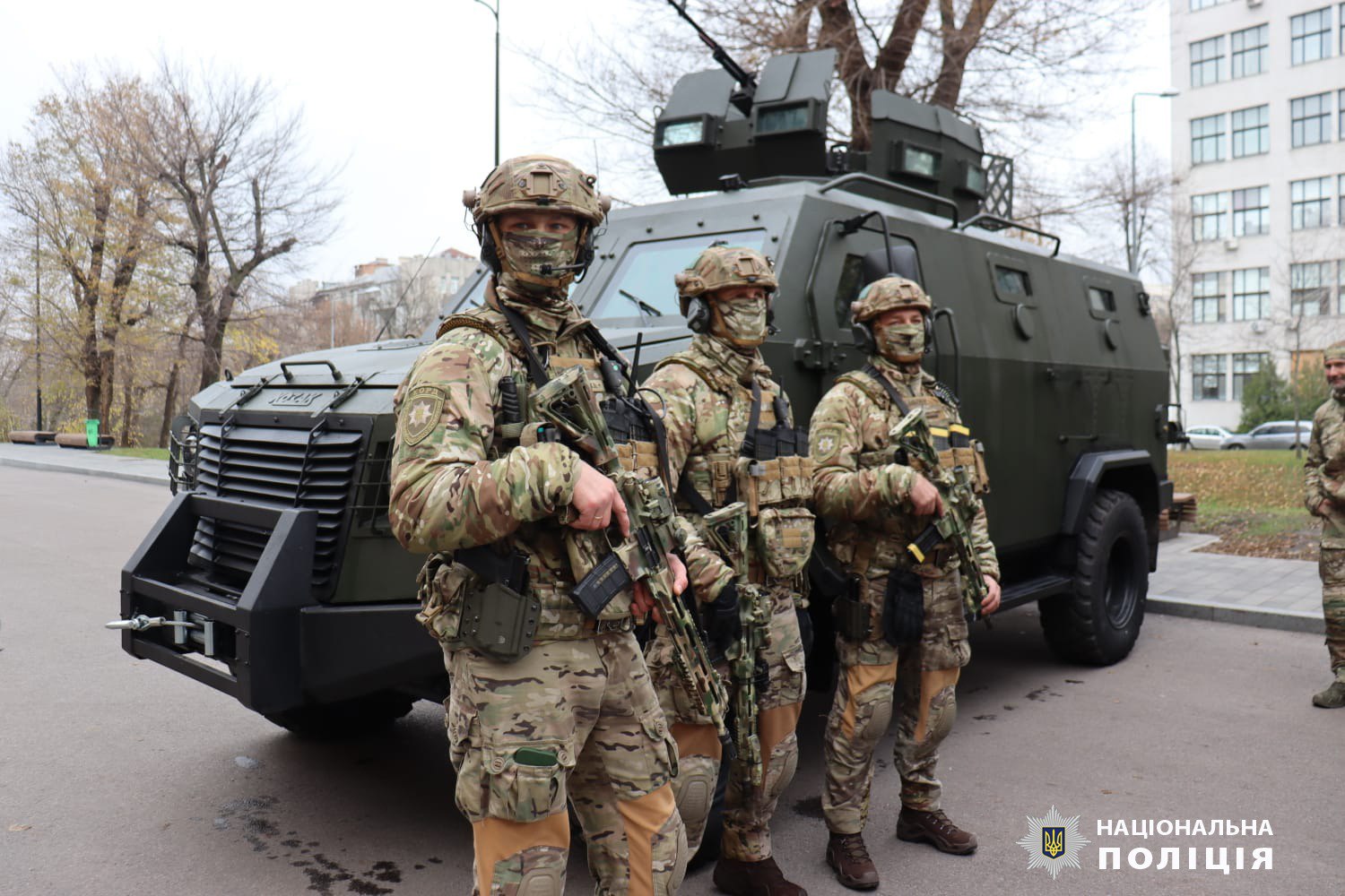 Зображення до:  Харківському підрозділу КОРД передали другу бронемашину «Козак» 