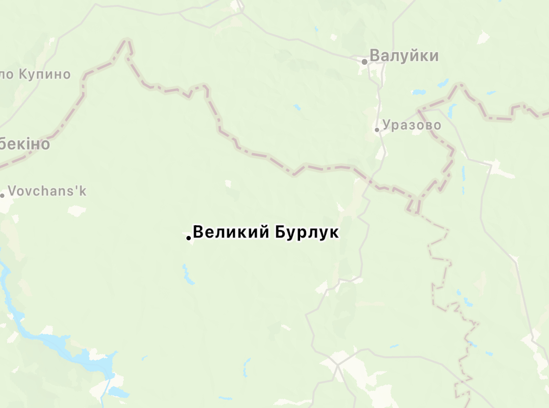 Зображення до:  Авіаудар по Великому Бурлуку: з лікарні евакуювали пацієнтів та персонал